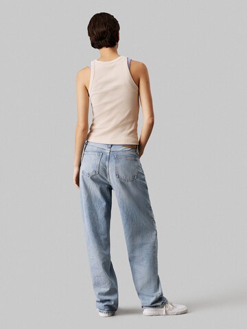 Calvin Klein Jeans Top in Beige