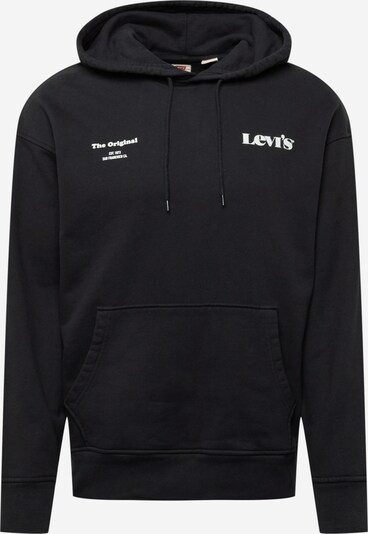 LEVI'S Sweater majica u crna / bijela, Pregled proizvoda
