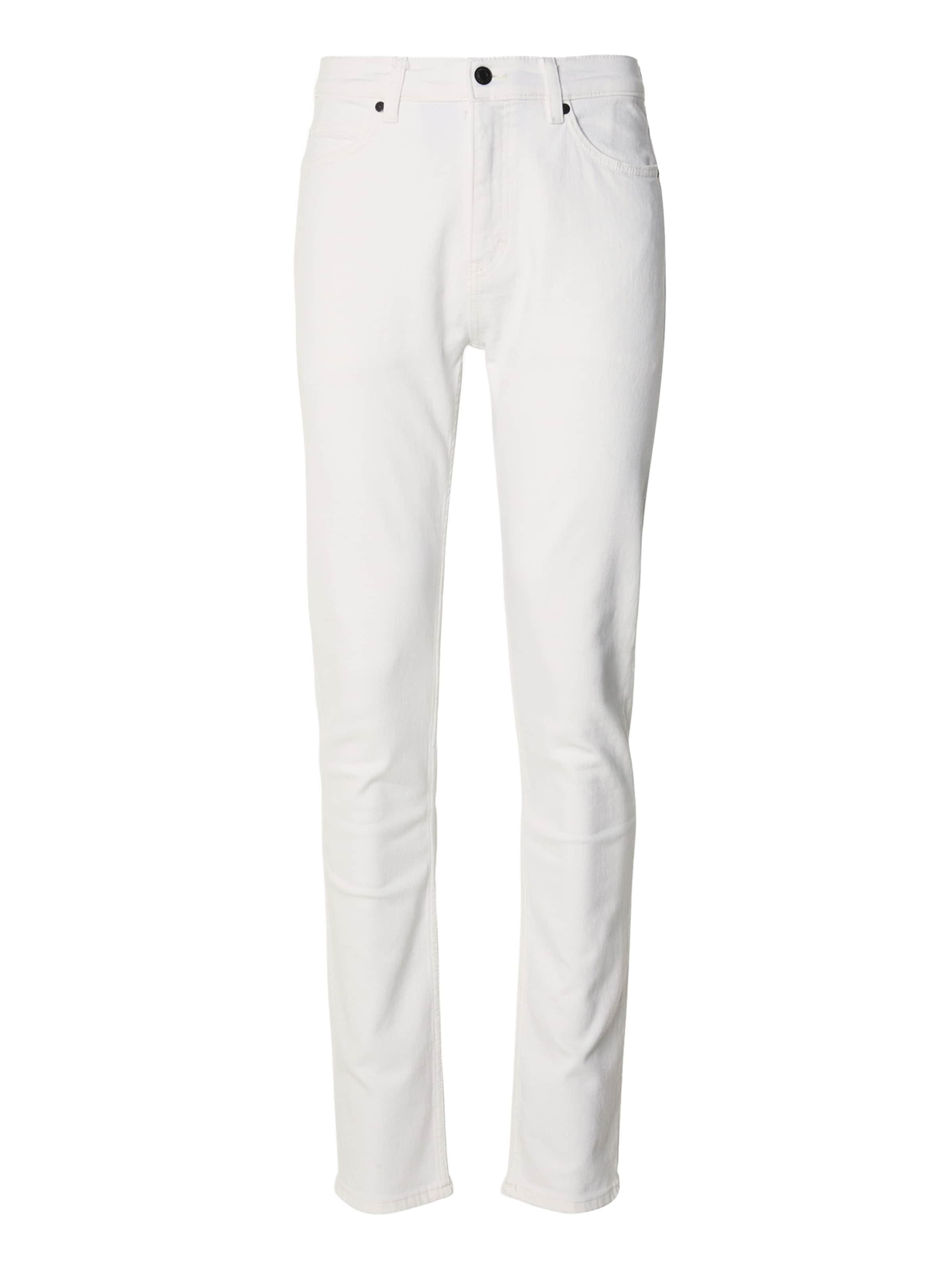 HUGO - regular Vaquero '708' en blanco: frente