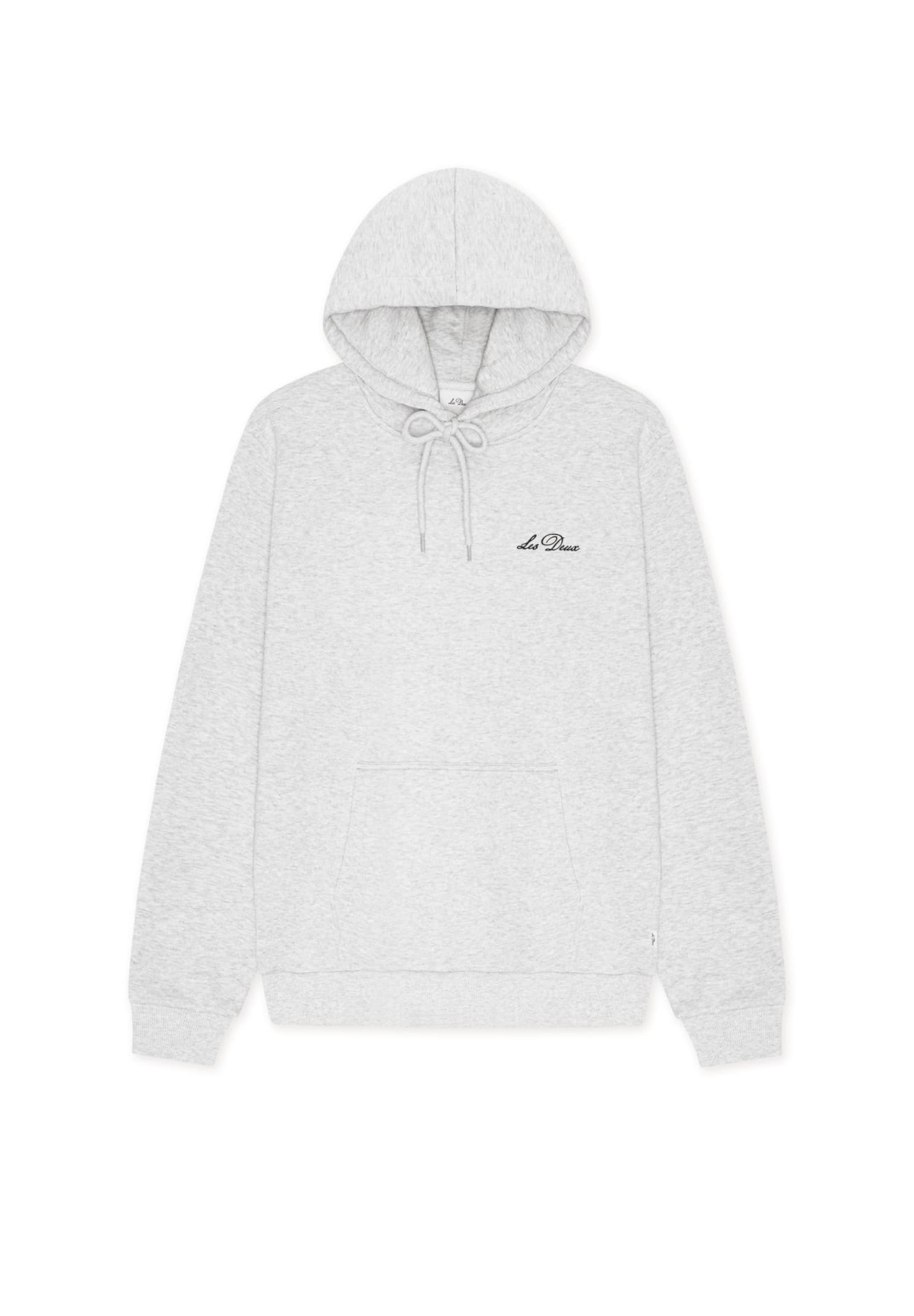 Les Deux Sweatshirt 'Signature' i grå: forside
