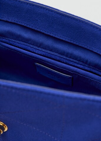 MANGO Schultertasche 'MONTES' in Blau