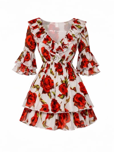 Elena Athanasiadou Cocktail Dress in natural white, Item view