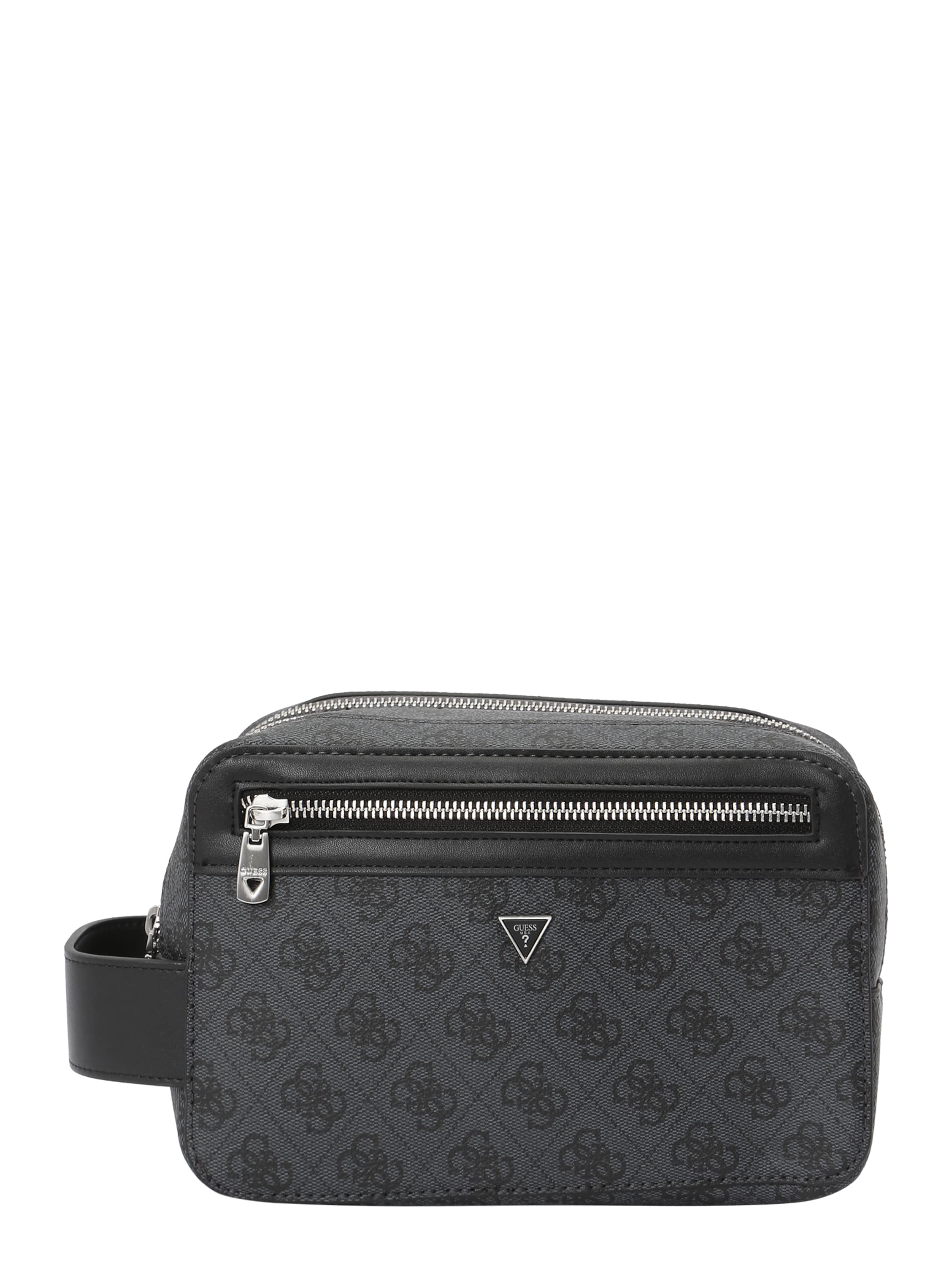 GUESS Toaletní taška 'LOSANNA BEAUTY CASE DOUBLE COM' – černá: přední strana