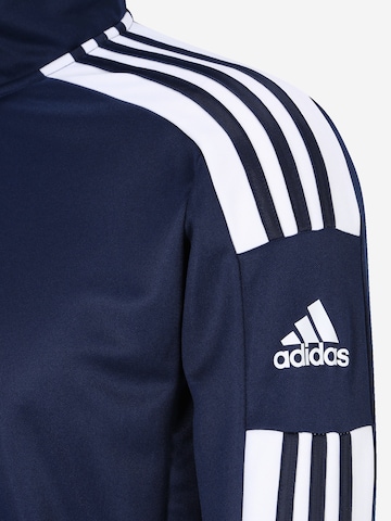 ADIDAS SPORTSWEAR - Camisa funcionais 'Squadra 21 ' em azul