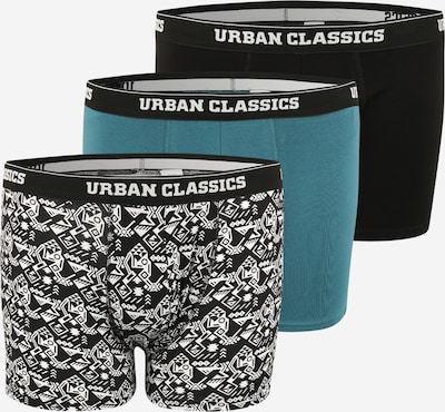 Urban Classics Plus Size Bokserid tuvisinine / must / valge, Tootevaade