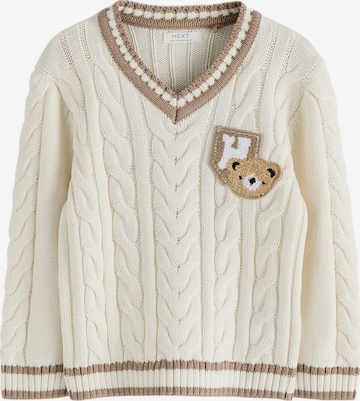 Next Pullover i beige: forside