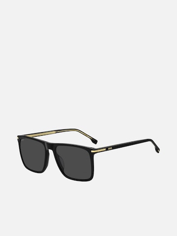 HUGO BOSS Sonnenbrille 'Hugo Boss BOSS 1750/G/S Brown shaded horn 56/18/145 MAN Sunglasses'‌‌‌‌‌ in Schwarz
