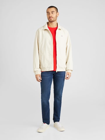 TOMMY HILFIGER Slim fit Póló - piros