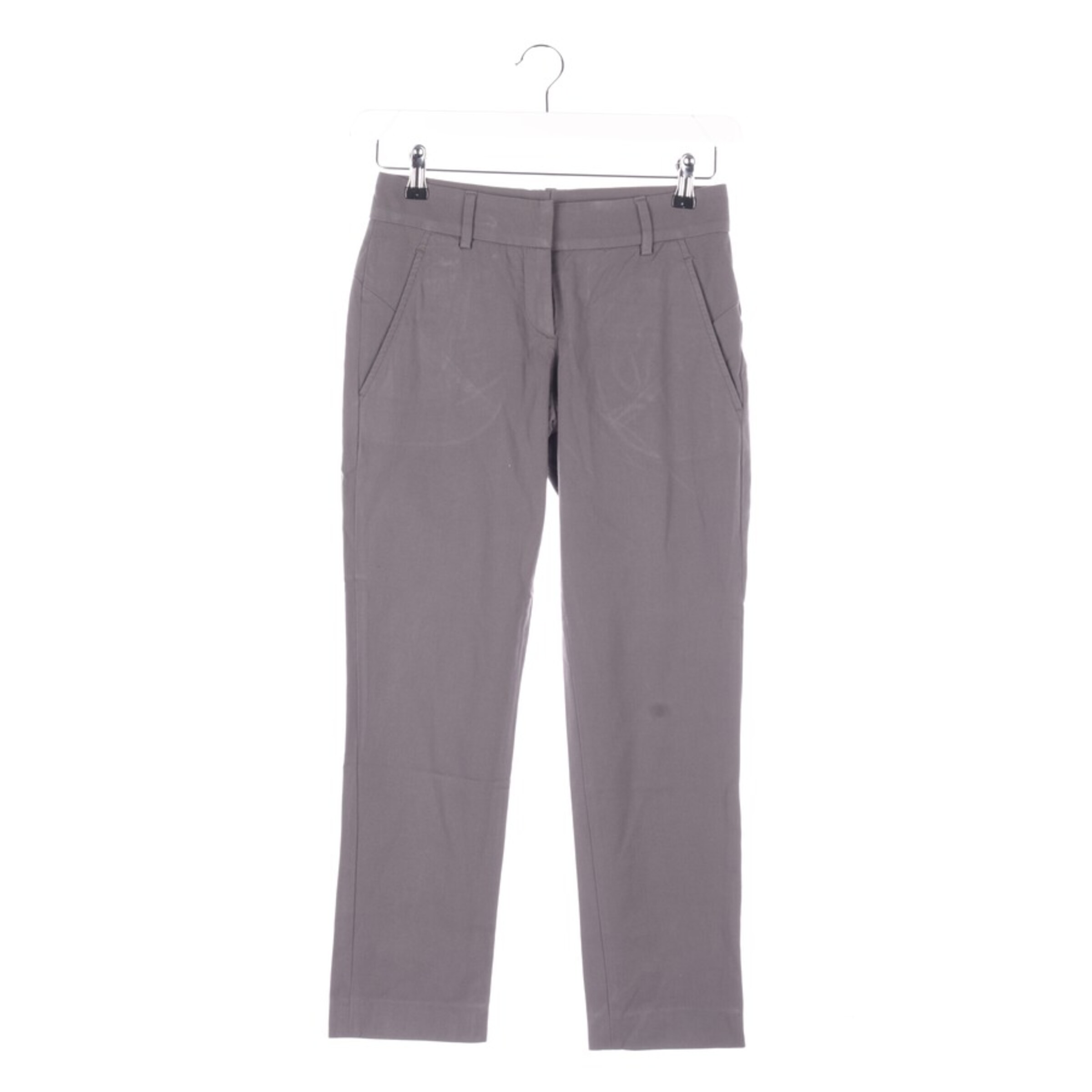 Gunex Pants in XXS in Grey: front