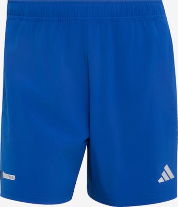 Regular Pantalon de sport 'Tech Apparel' ADIDAS PERFORMANCE en bleu : devant