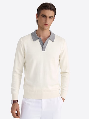 Pull-over Vantory en beige : devant
