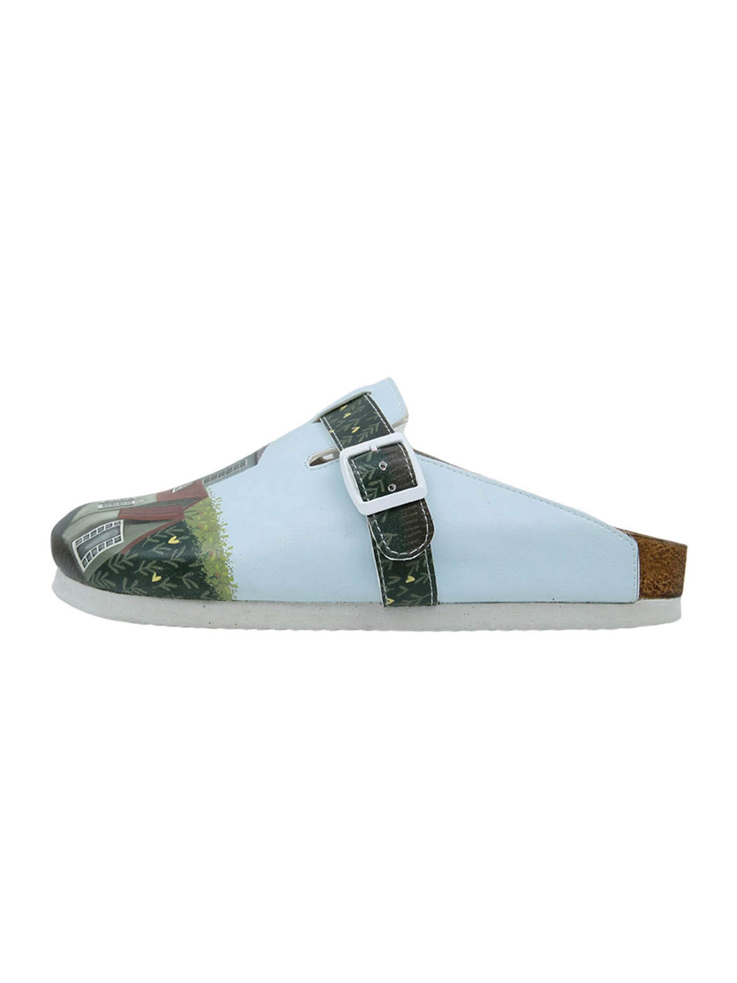 DOGO Sandals 'DOGO Comfie - Going on an Adventure' in Blue: front