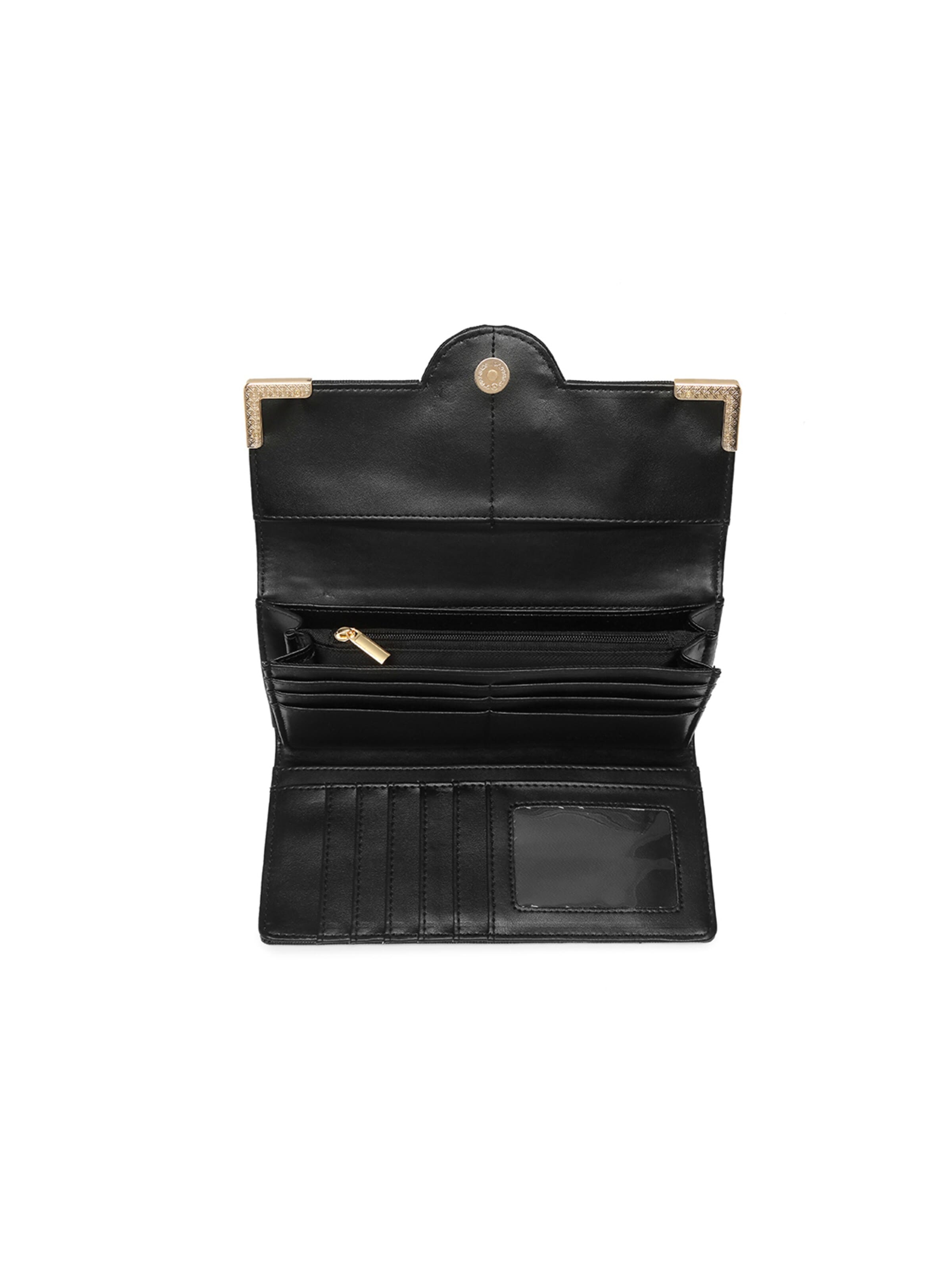 Miss Lulu Wallet in Black
