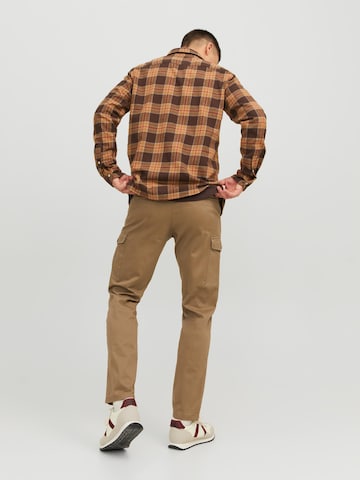 regular Pantaloni cargo 'OLLIE BOWIE' di JACK & JONES in beige