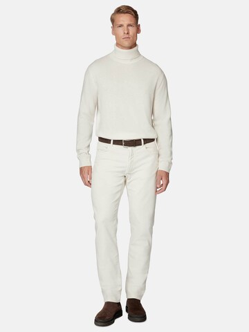 Boggi Milano Slimfit Hose in Weiß