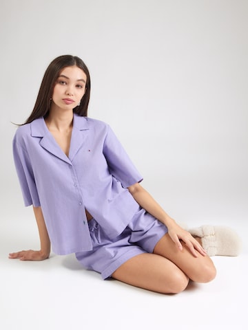 Pantaloni scurți de la Tommy Hilfiger Underwear pe mov: față