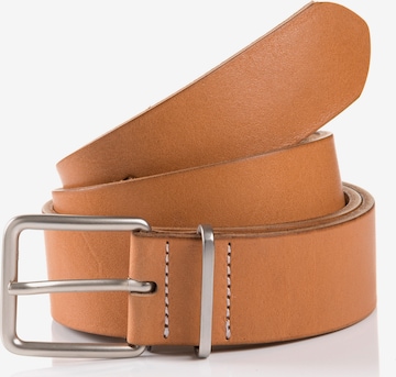 Ceinture 'REGGIE' TOM TAILOR en marron : devant