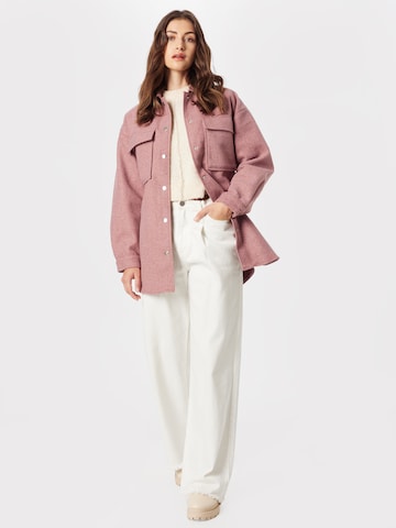 Veste mi-saison 'NEA' ONLY en rose