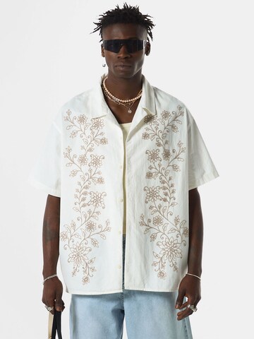 Comfort fit Camicia 'San Benito' di VAMOS CLO in beige: frontale