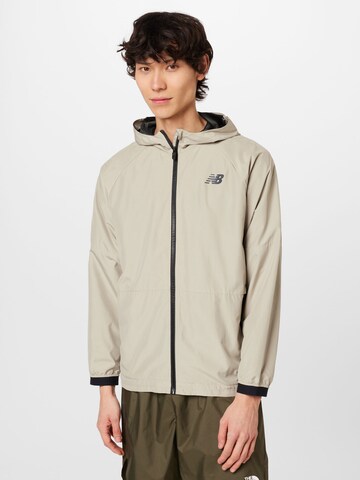 Veste de sport new balance en gris : devant