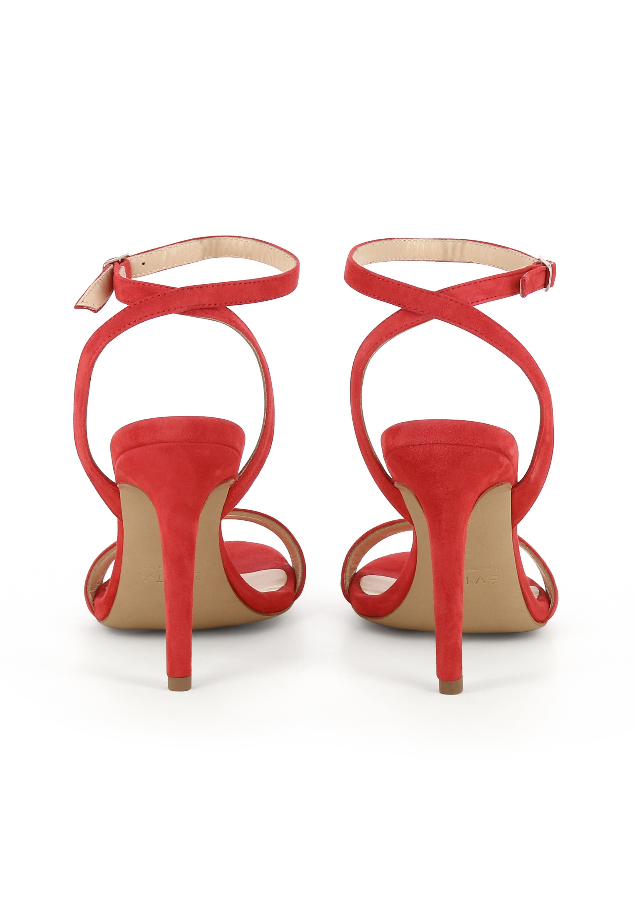 EVITA Sandalen met riem in Oranje