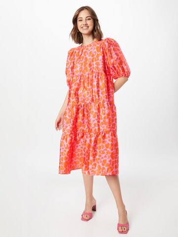 Crās Kjole 'Lili' i orange: forside