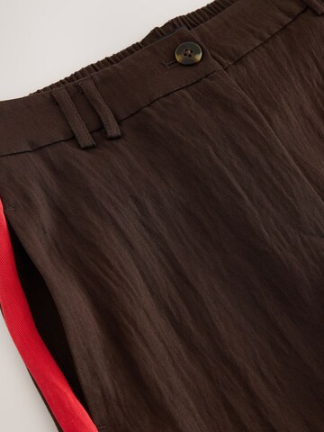 Wide Leg Pantalon 'Smart' Next en marron