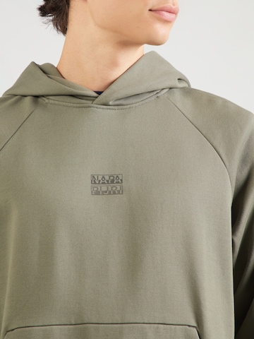 NAPAPIJRI - Sudadera 'B-ELEVATED' en verde