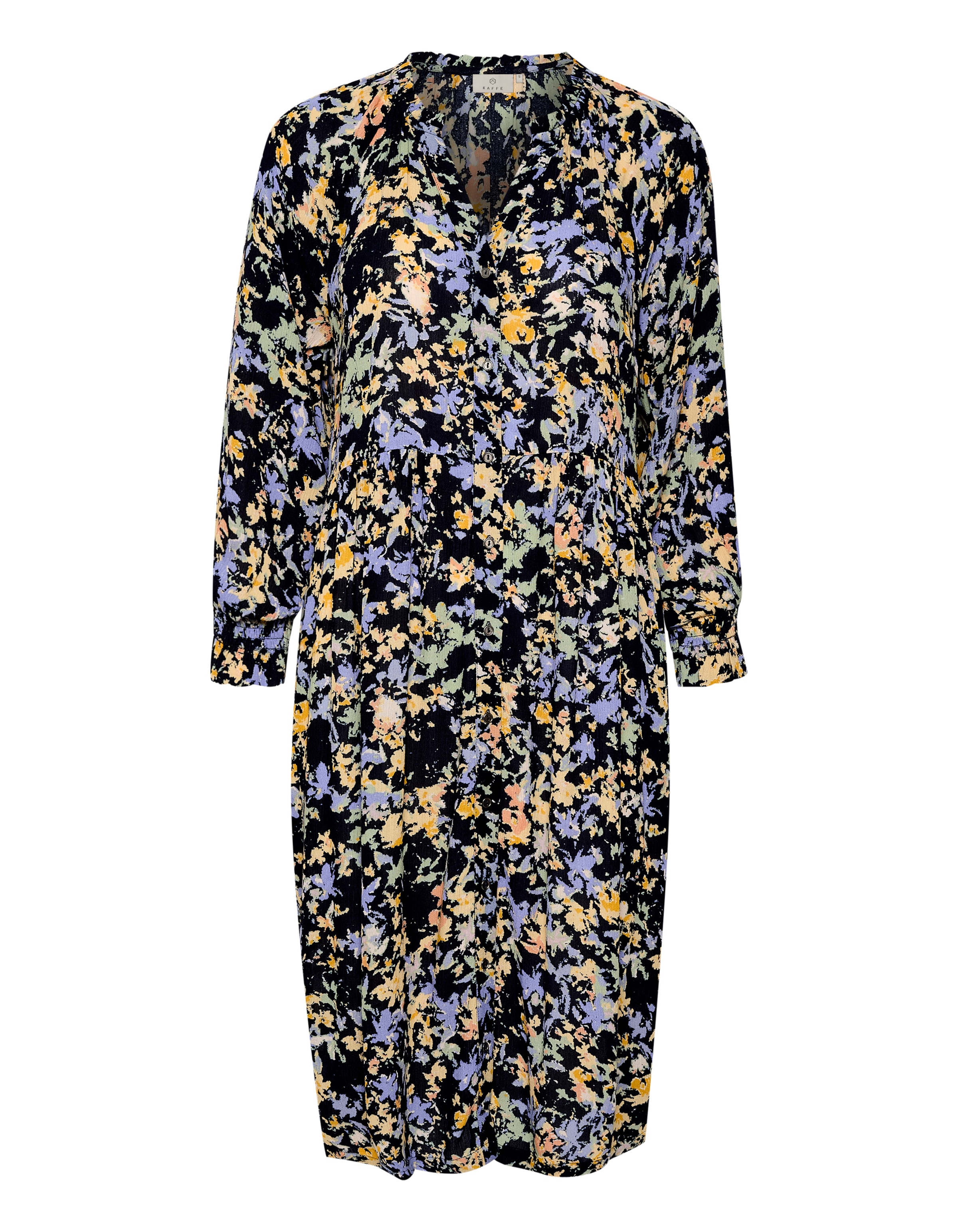 Kaffe Košeľové šaty 'Charli' - Čierna: predná strana