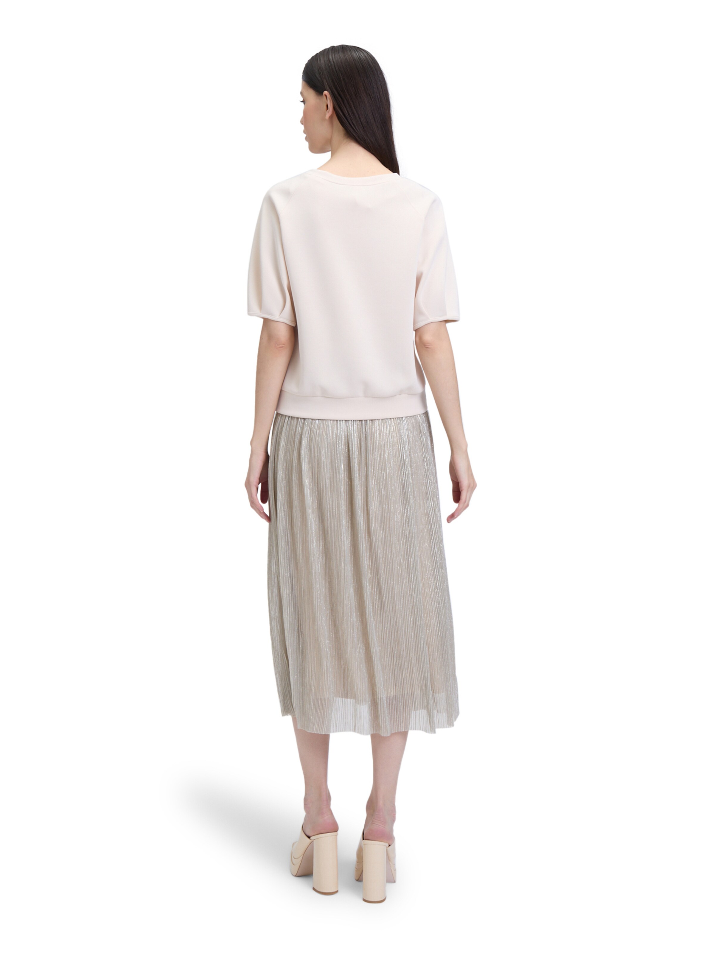 Cartoon Midikleid 2er Set in Silber