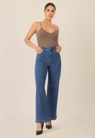 APART Flared Jeans in Blau