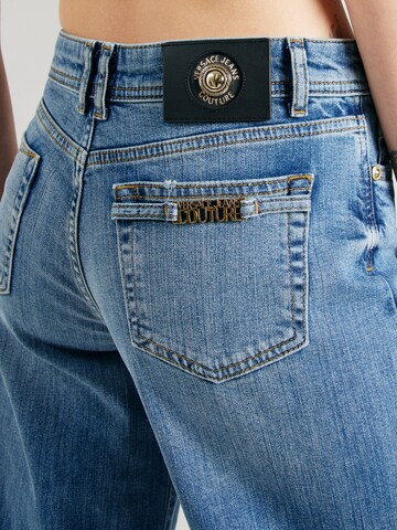 Wide Leg Jean Versace Jeans Couture en bleu