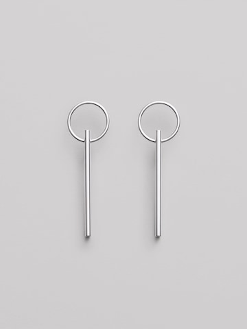 REYTEL Earrings 'LINEA' in Silver