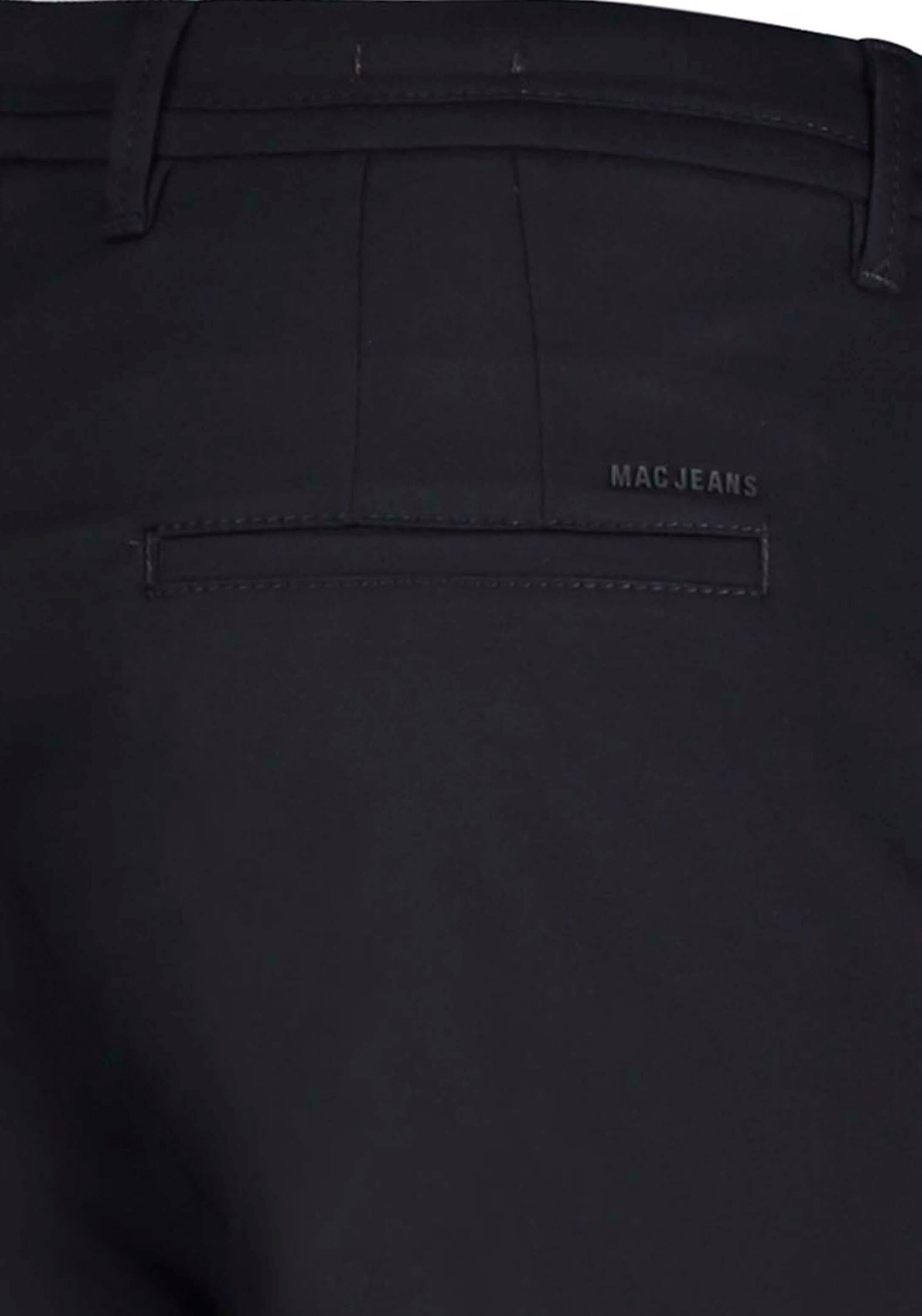 MAC Slimfit Hose in Schwarz