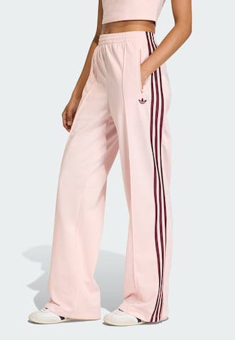 ADIDAS ORIGINALS Loosefit Παντελόνι 'Firebird' σε ροζ: μπροστά