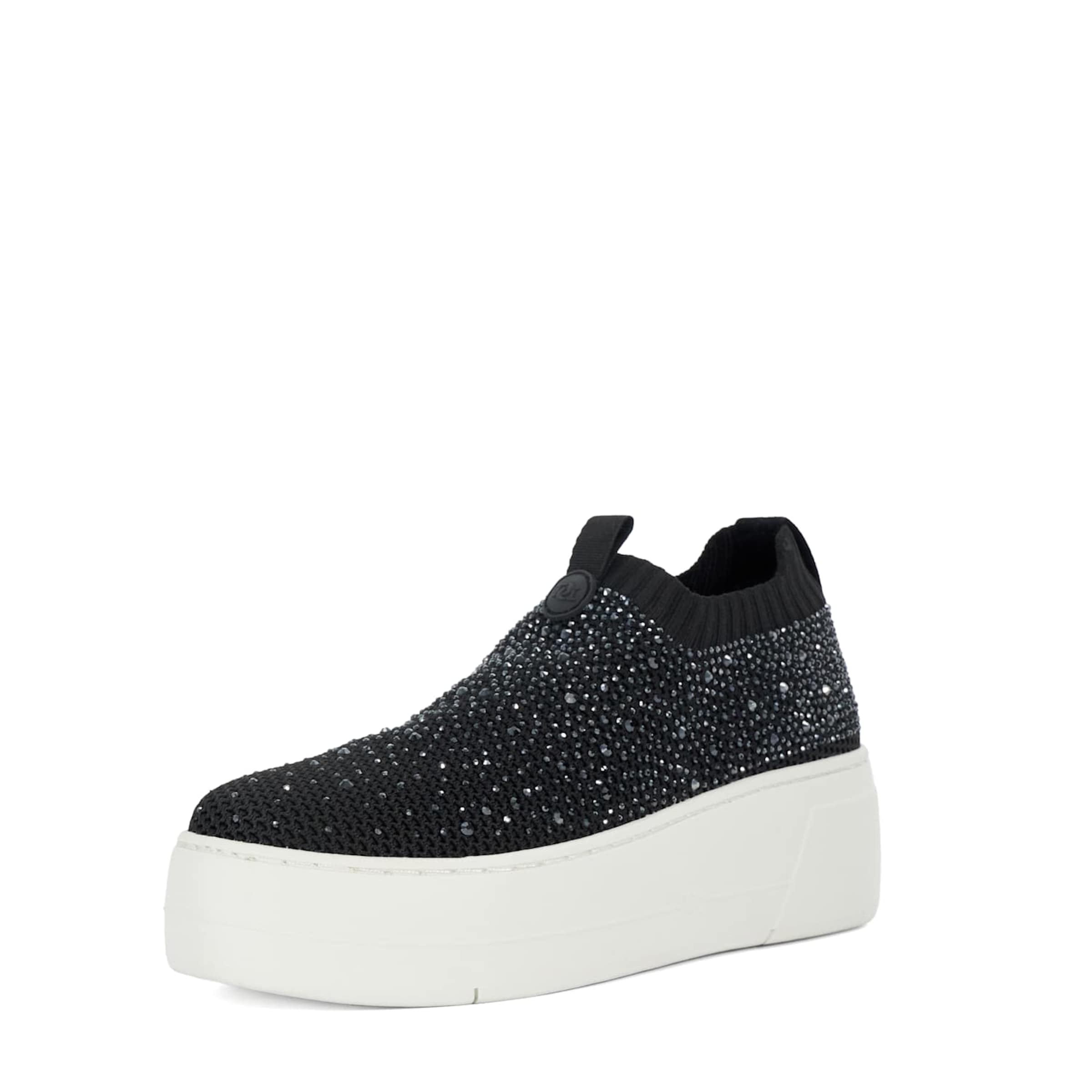 Dune LONDON Slip on en noir, Vue avec produit