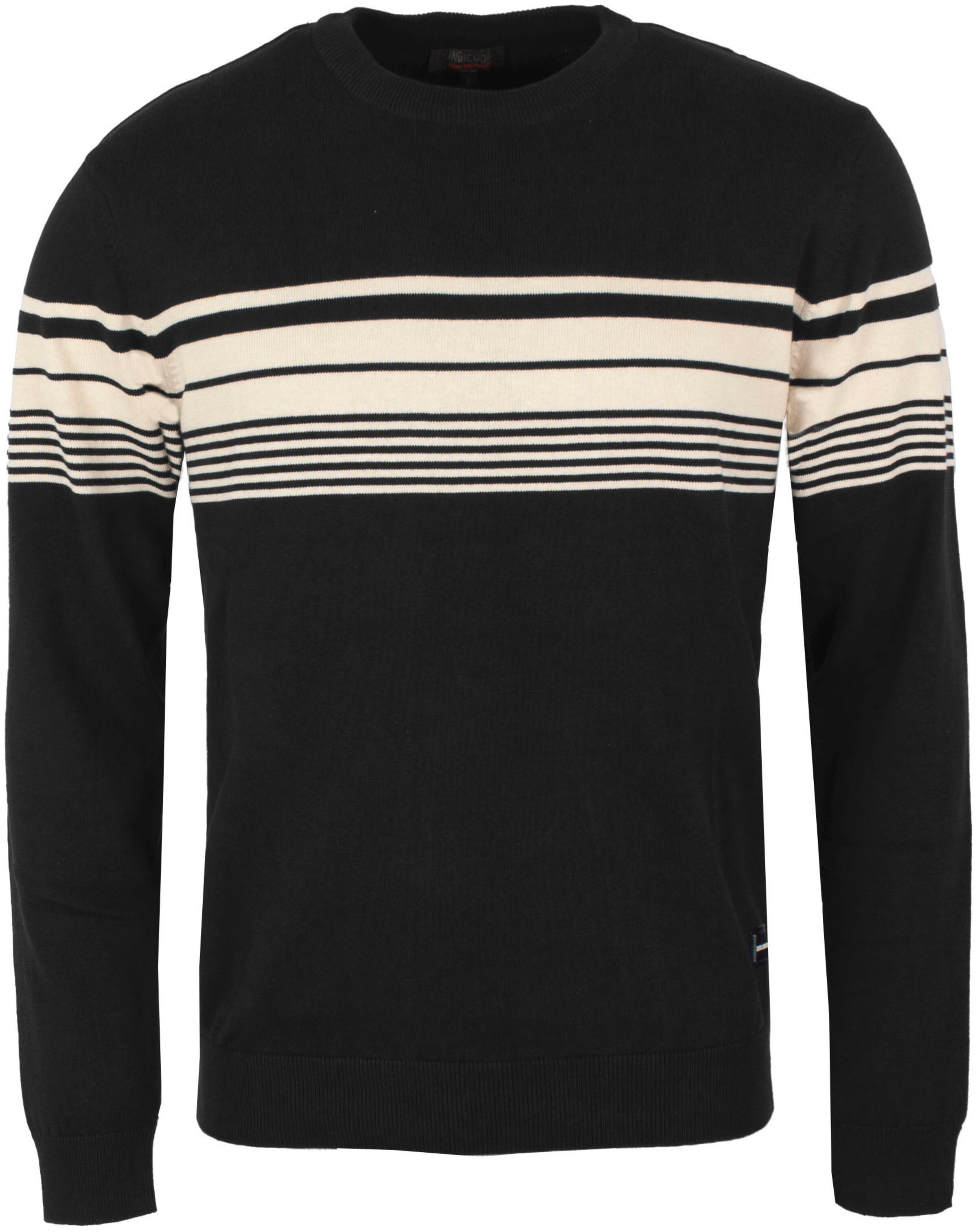 INDICODE JEANS Pullover in Schwarz: Vorderseite