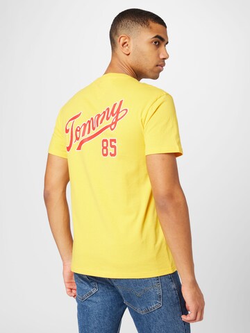 Tommy Jeans T-Shirt in Gelb