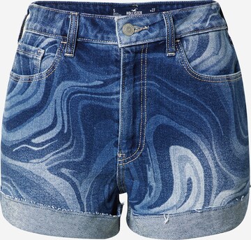 regular Pantaloni di HOLLISTER in blu: frontale