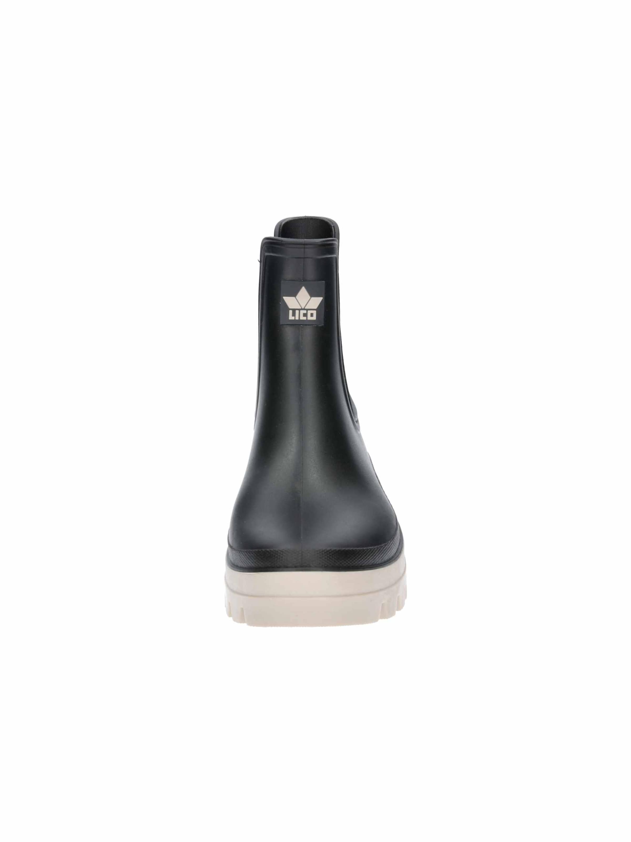 LICO Gummistiefel 'Neptuna' in Schwarz