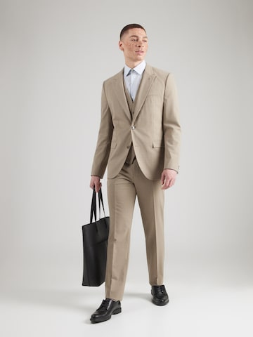 Regular Costume 'Arti/Hesten241V1X' HUGO en beige : devant