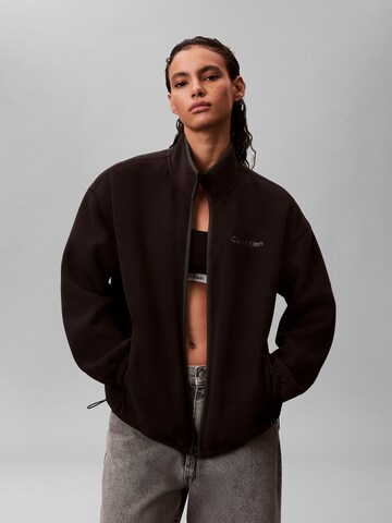 melns Calvin Klein Jeans Flīsa jaka