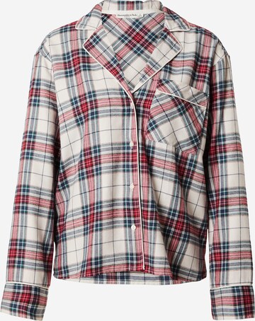 Abercrombie & Fitch Pajama Shirt in Mixed colors: front