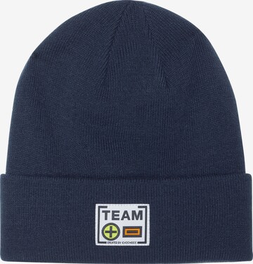 CHIEMSEE Beanie ' mit Umschlagbund ' in Blau: Vorderseite
