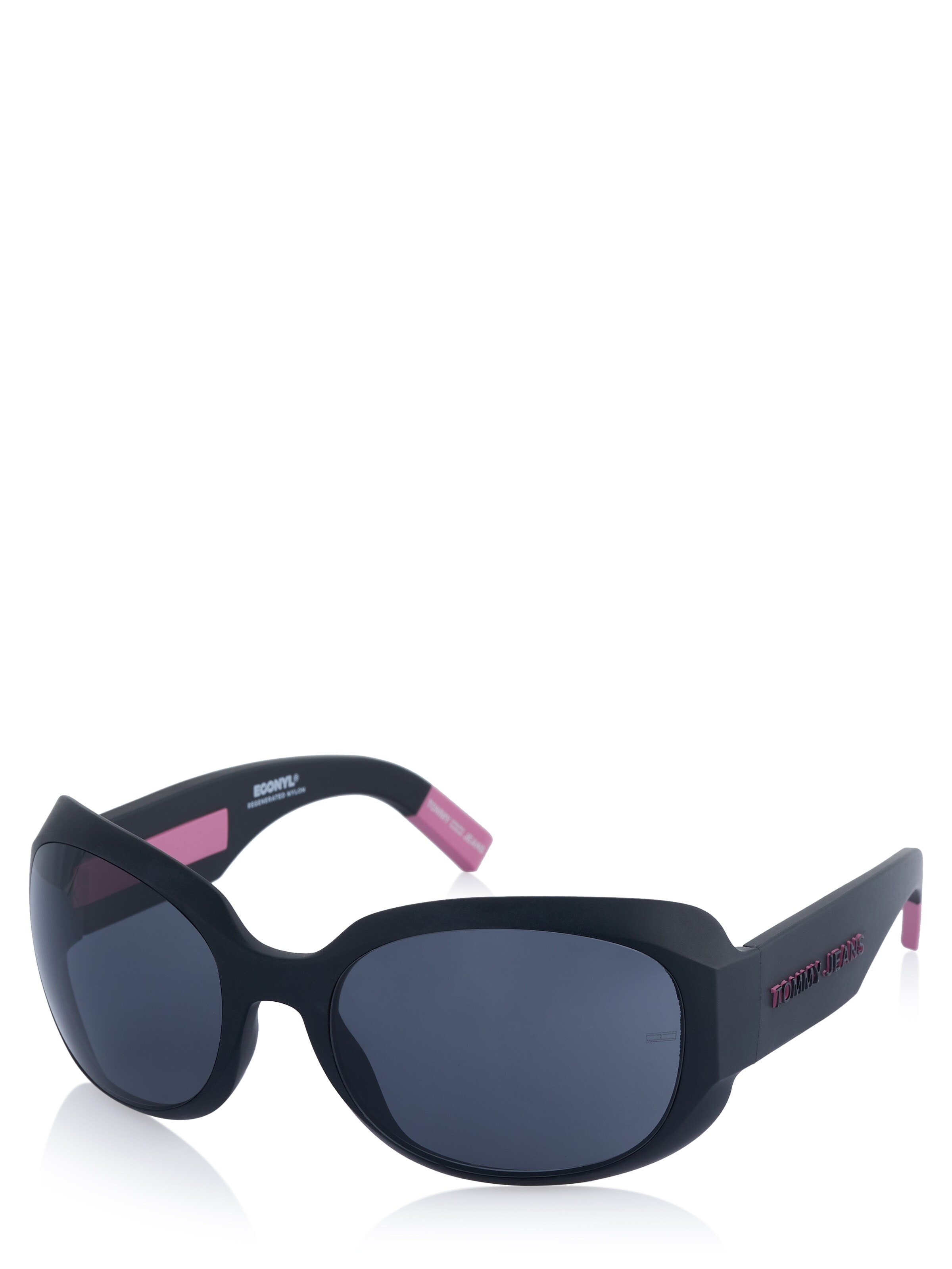 Lunettes de soleil 'Tommy Hilfiger Jeans Sonnenbrille' TOMMY HILFIGER en noir : devant