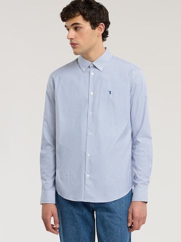 Trussardi Regular Fit Hemd‌‌‌‌ in Blau: Vorderseite