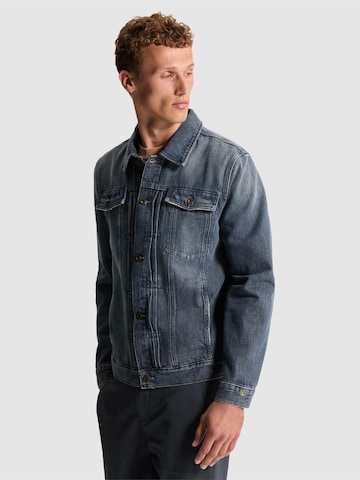 CAST IRON Between-Season Jacket 'Trucker denim jacket' in Blue