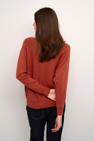 CULTURE Pullover i brun