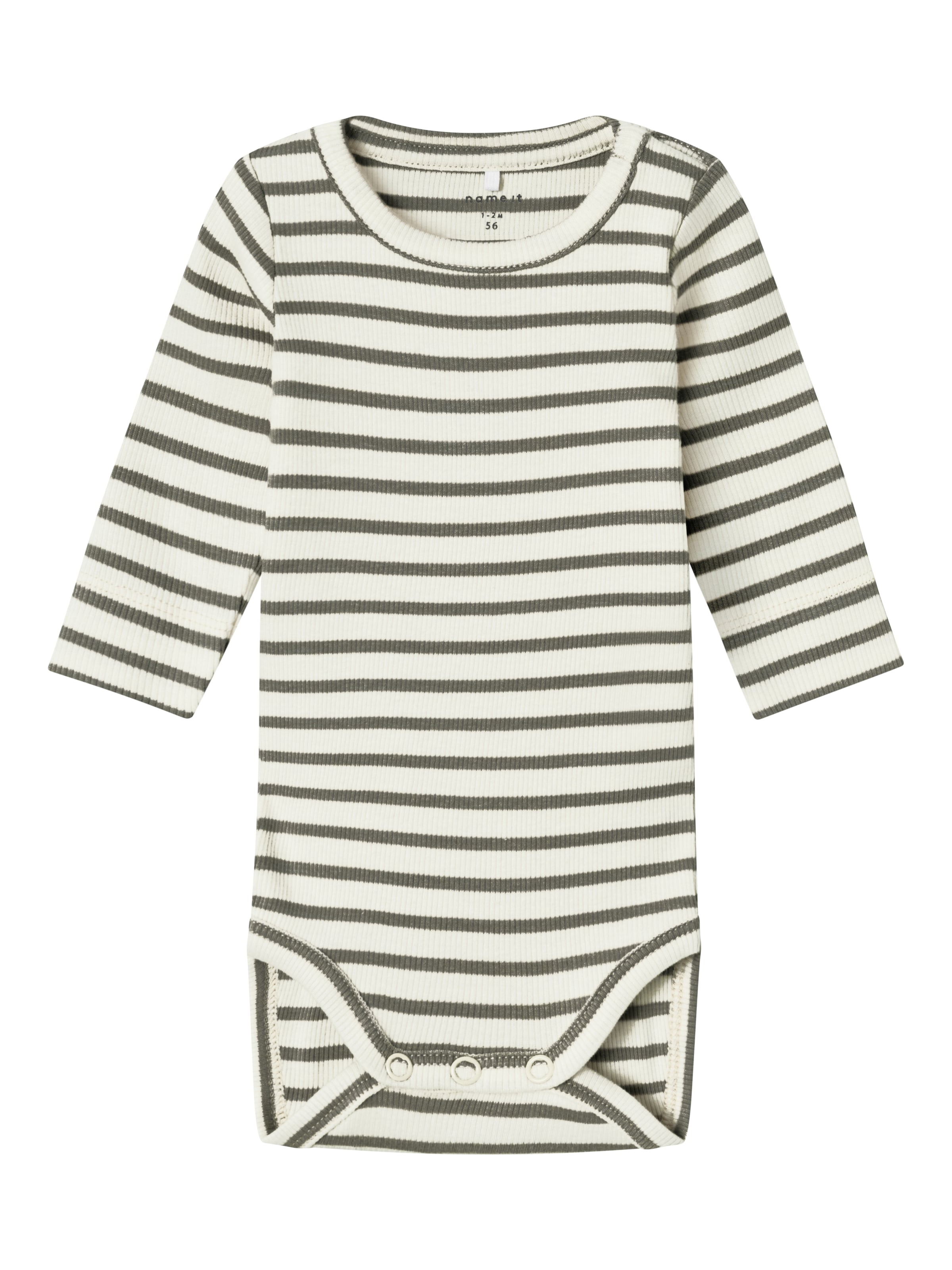 NAME IT Ползунки/боди 'Bani' в Бежевый: спереди