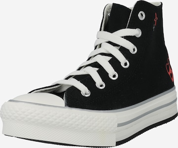 CONVERSE Trampki 'Chuck Taylor All Star Lift' w kolorze czarny: przód